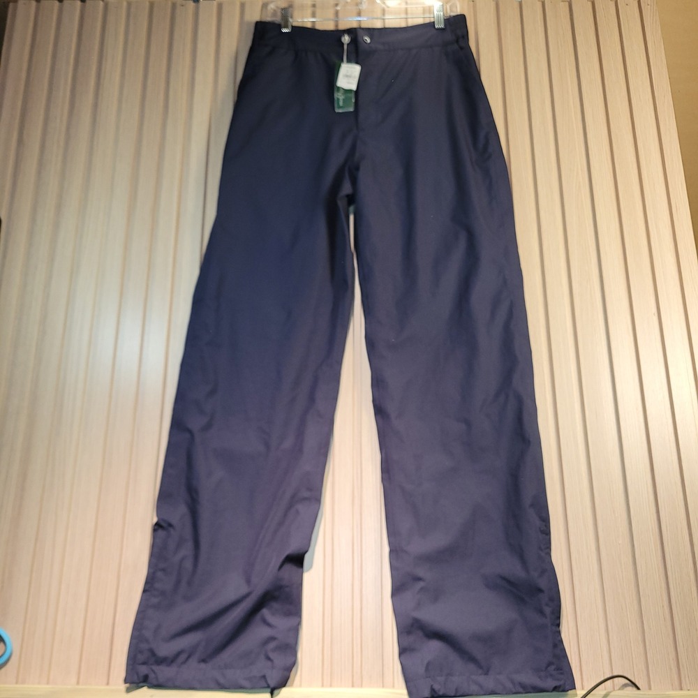 Bobby Jones Golf Pants Mens Small Navy Blue NEW Performance Wind Trousers
